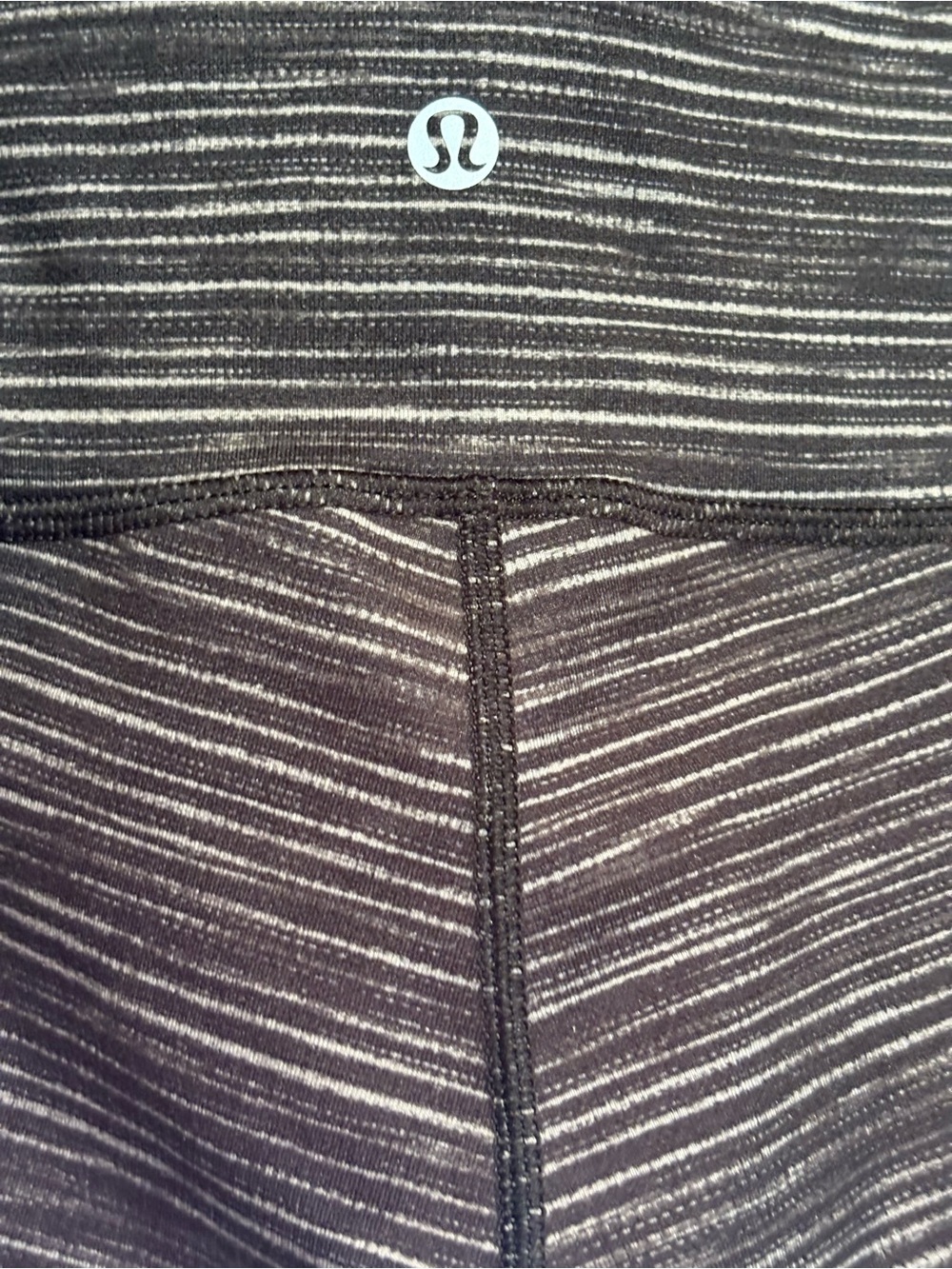 lululemon Striped Athletic leggings